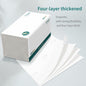 Soft Facial Tissues 7680 Total Sheets, [Not in Box] 4-Ply Ultra Strong & Soft Thick Tissues, 1920 Draws Unscented Paper Tissues for Sensitive Skin, Compact Size for Home, Office and Car 16 Soft Pack
