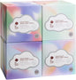 Bc Babycare Cloud Touch Lotion Ultra Soft Facial Tissues, Hypoallergenic, Plant-based Materials, Clean Gentle Baby Essentials, 60 Tissues Per Box, 5-Ply (60 Count (Pack of 4))