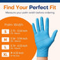 Supmedic Medical Soft Max Nitrile Exam Gloves Powder-Free Disposable 100 Ct Soft Stretch Fit • Powder-Free • Latex-Free • Examination • Cooking • Cleaning· Food Prep • 100 Count • Blue