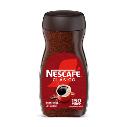 NESCAFÉ Clasico Dark Roast Instant Coffee, 10.5 oz Jar