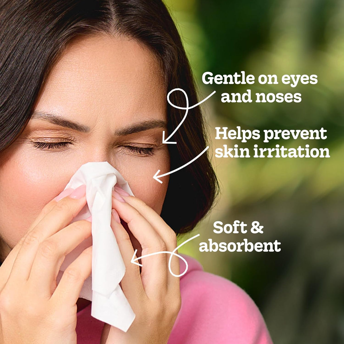 Kleenex Trusted Care Facial Tissues, 8 Flat Boxes, 200 Tissues per Box